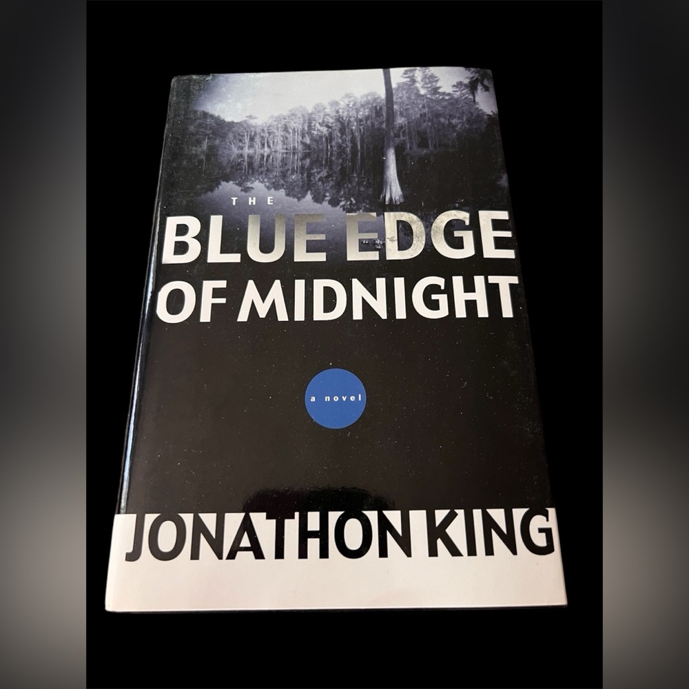 The Blue Edge of Midnight Book by Jonathon King Hard cover book Great condition